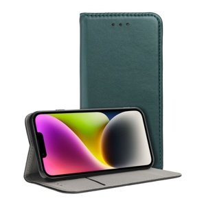 Flipové pouzdro Smart Magneto pro Samsung Galaxy A23 5G, tmavě zelená
