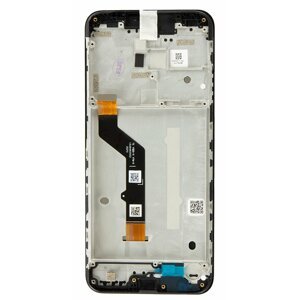 LCD + dotyk + přední kryt pro Motorola G9 Play, black ( Service Pack )