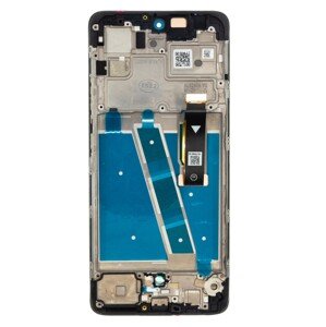 LCD + dotyk + přední kryt pro Motorola Moto G72, black (Service Pack)