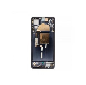 LCD + dotyk + rámeček pro Motorola Edge 30 Pro, blue/black (Service Pack)