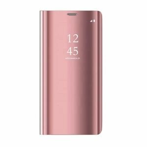 Flipové pouzdro Cu-Be Clear View pro Samsung Galaxy A34, růžová