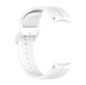 Silikonový řemínek pro hodinky Samsung Galaxy Watch 4 / Watch 5, bílá
