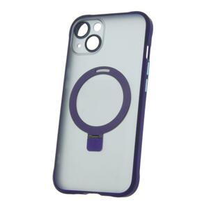 Silikonové TPU pouzdro Mag Ring pro Apple iPhone 13, fialová