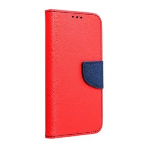 Flipové pouzdro Fancy pro Xiaomi Redmi Note 11T 5G/POCO M4 Pro 5G, červená-modrá