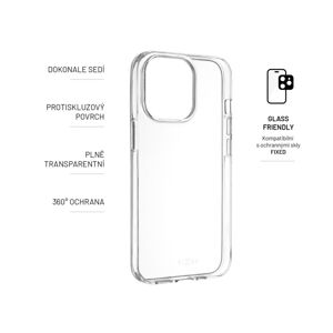 Zadní TPU gelové pouzdro FIXED pro Asus ROG Phone 8 Pro, transparentní