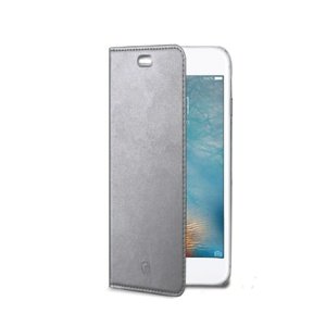 CELLY Air Ultra tenké flipové pouzdro Apple iPhone 7/8 Plus, stříbrná