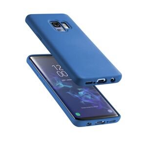 Silikonové pouzdro CellularLine Sensation pro Samsung Galaxy S9 modrý