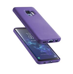 Silikonové pouzdro CellularLine Sensation pro Samsung Galaxy S9 fialový