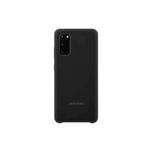 Silikonové pouzdro Silicone Cover EF-PG980TBEGEU pro Samsung Galaxy S20, černá