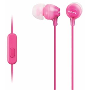 Sluchátka SONY MDR-EX15AP handsfree růžové