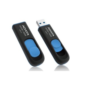 Flash disk ADATA UV128 64GB, USB 3.0, modrý