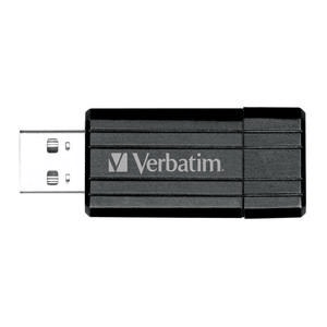 Flash disk Verbatim Store 'n' Go PinStripe 64GB USB 2.0 Black