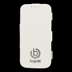 Bugatti Geneva Folio Pouzdro White pro Samsung i9505 Galaxy S4