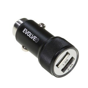 EVOLVEO MX240, 2x USB nabíječka do auta , 3.4A