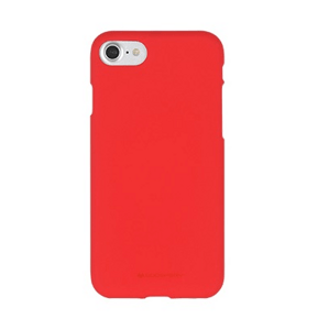 Pouzdro Mercury Soft feeling Apple iPhone 6/6s, red