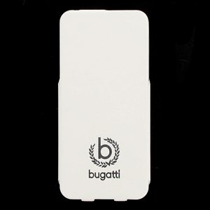 Bugatti Geneva Flip Pouzdro pro iPhone 5/5S/SE White