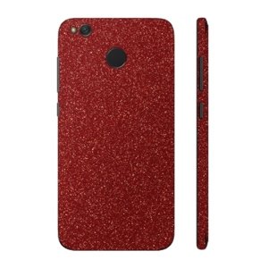 Ochranná fólie 3mk Ferya pro Xiaomi Redmi 4X, červená třpytivá