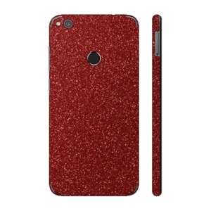 Ochranná fólie 3mk Ferya pro Huawei P8 Lite, červená třpytivá