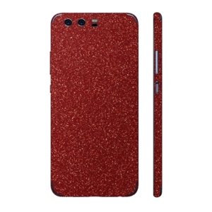 Ochranná fólie 3mk Ferya pro Huawei P10, červená třpytivá