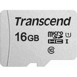 Paměťová karta Transcend 16GB microSDHC 300S UHS-I U1 class 10
