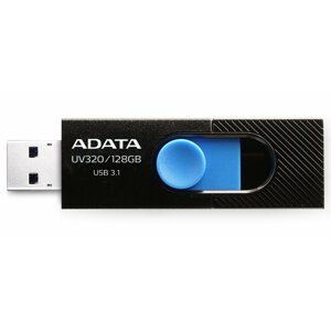 Flash disk ADATA UV320 128GB USB 3.1, black - blue