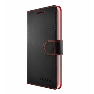 Pouzdro typu kniha FIXED FIT pro Nokia 6.1 Plus, black