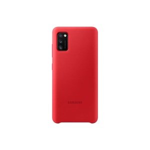 Silikonové pouzdro Silicone Cover EF-PA415TREGEU pro Samsung Galaxy A41, červená