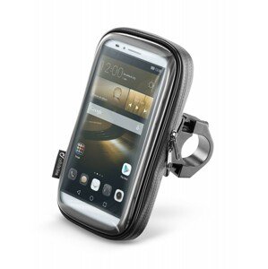 Voděodolné pouzdro Interphone SMART pro telefony 6.5", úchyt na řídítka, černé