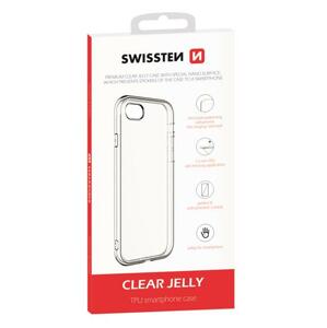 Silikonové pouzdro Swissten Clear Jelly pro Huawei Y6p, transparentní