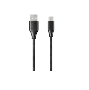 Datový kabel Forever Core micro USB 1,5m 3A textilní, černá