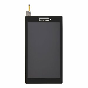 LCD + dotyk + přední kryt pro Lenovo A7-10F/A20F Tab 2, black