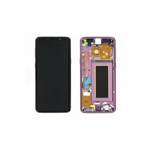 LCD + dotyk + rámeček pro Samsung Galaxy S9, purple ( Service Pack )