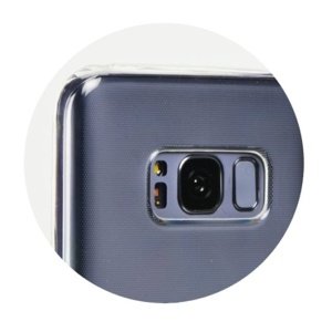 Kryt ochranný Roar pro Apple iPhone 12, 12 Pro, transparentní