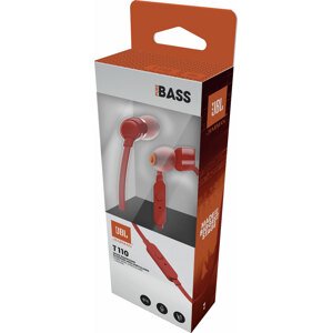 JBL T110 In-Ear Headset 3,5mm jack red