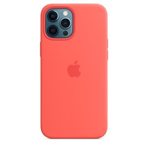 Apple silikonový kryt s MagSafe Apple iPhone 12 Pro Max pink citrus