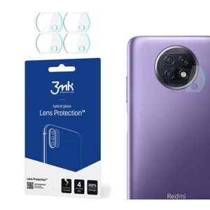 Hybridní sklo 3mk Lens ochrana kamery pro Xiaomi Redmi Note 9T (4ks)