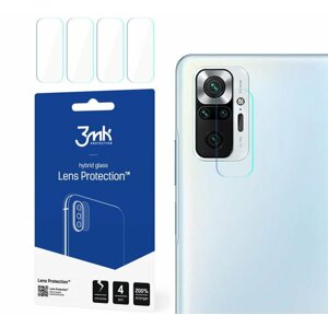 Hybridní sklo 3mk Lens ochrana kamery pro Xiaomi Redmi Note 10 Pro (4ks)