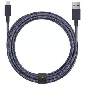Kabel Native Union Belt Cable XL Lightning 3m, indigo (BELT-L-IND-3-NP)