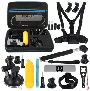 Náhradní díl Puluz 20 in 1 Accessories Ultimate Combo Kits for sports cameras PKT11
