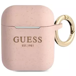 Guess GUA2SGGEP AirPods cover pink Silicone Glitter (GUA2SGGEP)