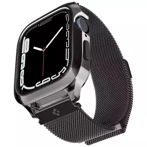 Řemínek Spigen Metal Fit, graphite - Apple Watch 49mm/45mm/44mm/42mm (AMP06925)