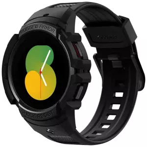 Kryt Spigen Rugged Armor Pro, black - Samsung Galaxy Watch5/Watch4 44mm (ACS03830)