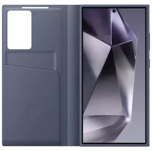 Pouzdro Samsung Flip case Smart View S24 Ultra Violet