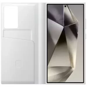 Pouzdro Samsung Flip case Smart View S24 Ultra White