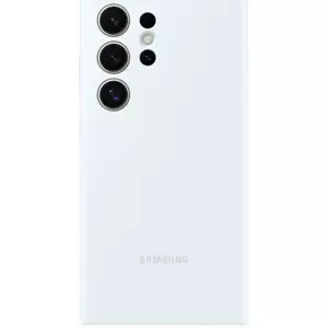 Kryt Samsung Silicone Back Cover S24 Ultra White