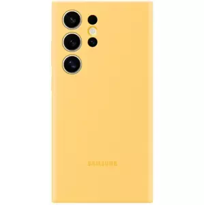 Kryt Samsung Silicone Back Cover S24 Ultra Yellow