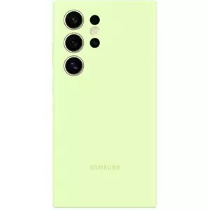 Kryt Samsung Silicone Back Cover S24 Ultra Light Green