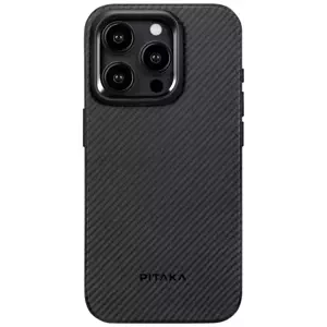 Kryt Pitaka MagEZ Pro 4 600D case, black/grey twill - iPhone 15 Pro Max (KI1501PMPA)