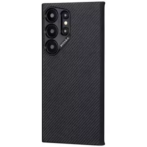 Kryt Pitaka MagEZ 4 case, black/grey - Samsung Galaxy S24 Ultra (KS2401U)
