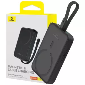 Nabíječka Baseus Powerbank Magnetic Mini 10000mAh 20W MagSafe (black)